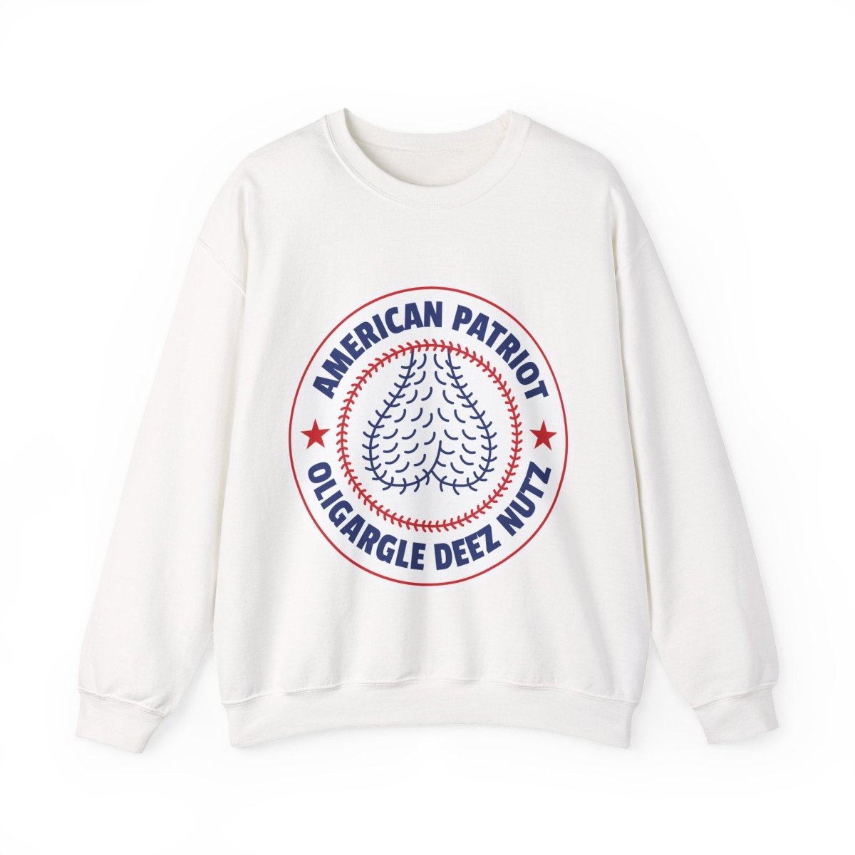 Free Oppression - Sweatshirt - American Patriot Oligargle Deez Nutz – Anti - Oligarchy Satire Sweatshirt