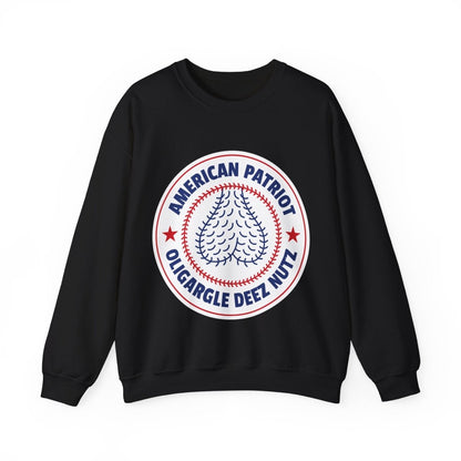 Free Oppression - Sweatshirt - American Patriot Oligargle Deez Nutz – Anti - Oligarchy Satire Sweatshirt