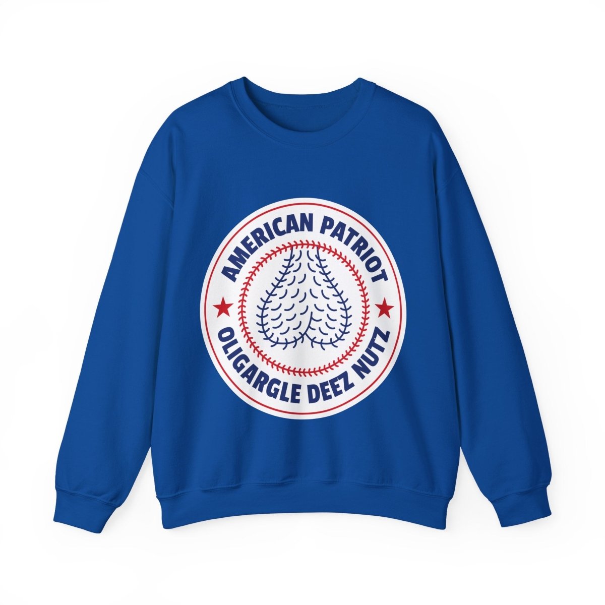 Free Oppression - Sweatshirt - American Patriot Oligargle Deez Nutz – Anti - Oligarchy Satire Sweatshirt