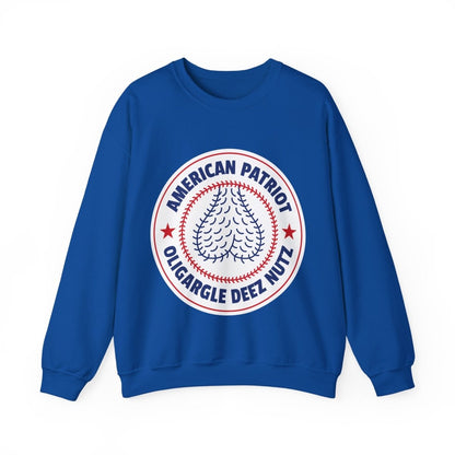 Free Oppression - Sweatshirt - American Patriot Oligargle Deez Nutz – Anti - Oligarchy Satire Sweatshirt