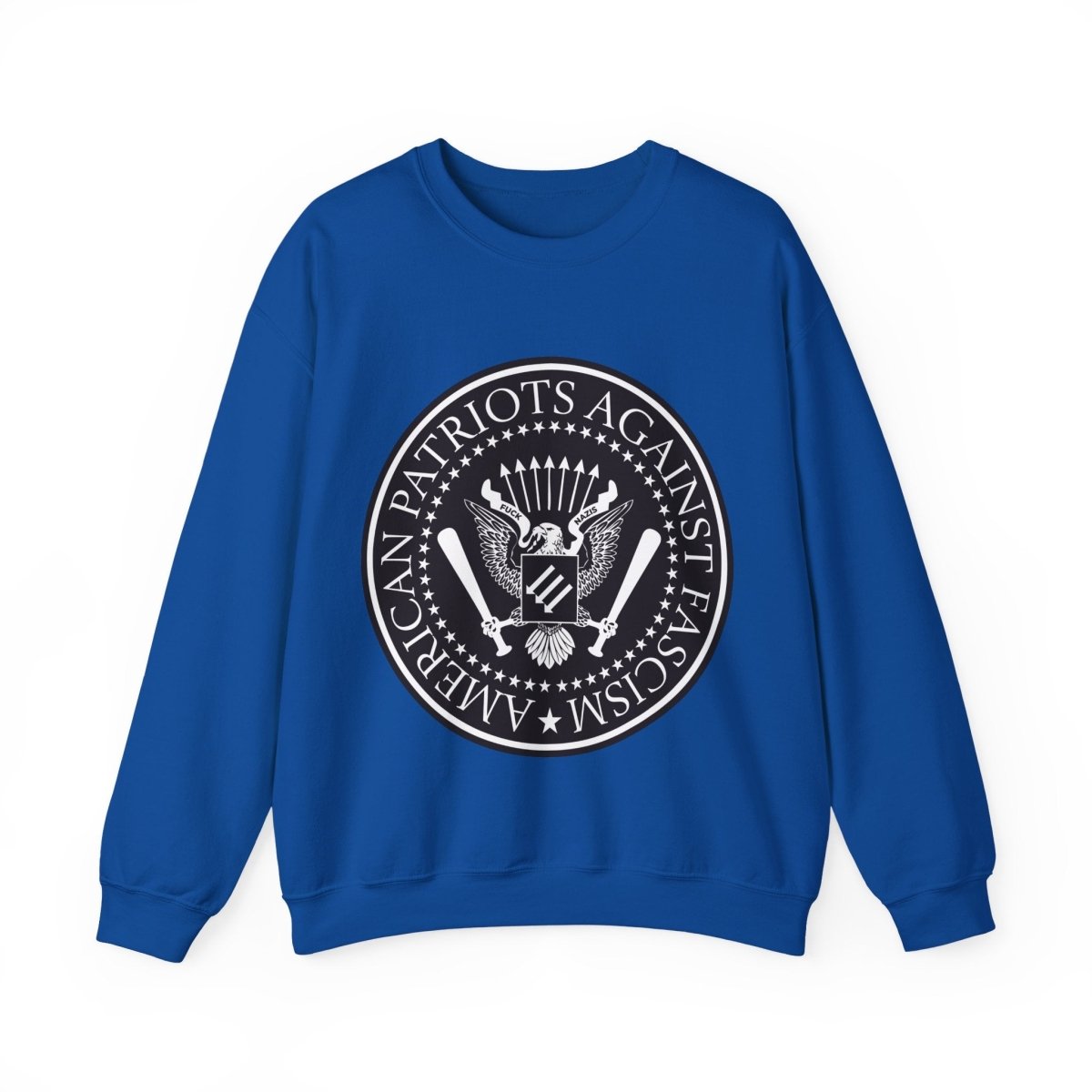 Free Oppression - Sweatshirt - American Patriots Against Fascism — Anti - Fascist & Pro - Democracy Sweatshirt