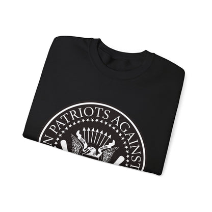 Free Oppression - Sweatshirt - American Patriots Against Fascism — Anti - Fascist & Pro - Democracy Sweatshirt