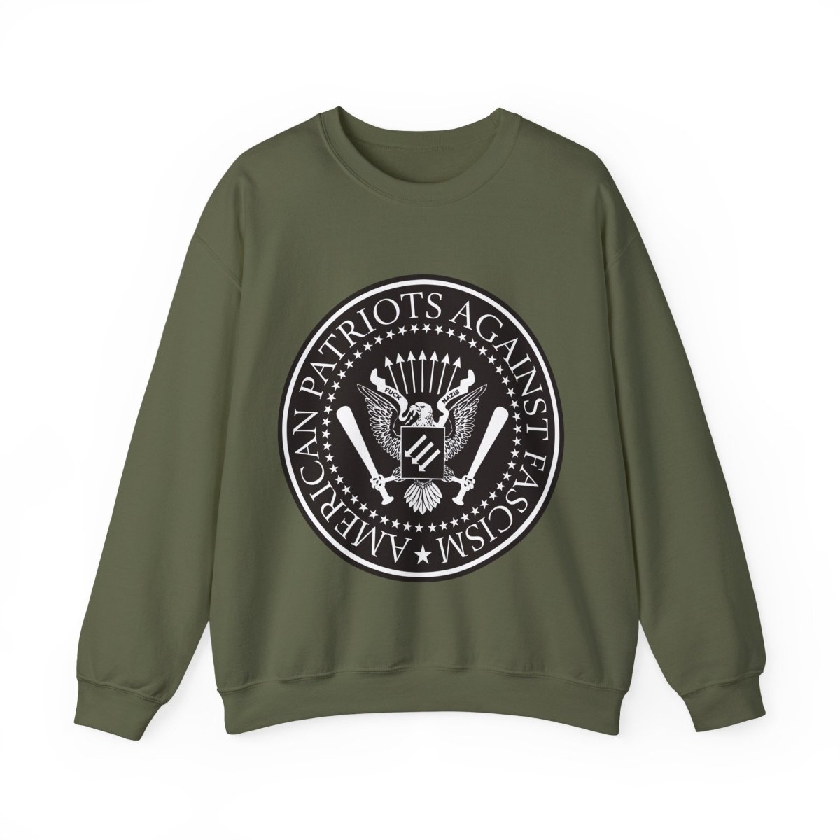 Free Oppression - Sweatshirt - American Patriots Against Fascism — Anti - Fascist & Pro - Democracy Sweatshirt