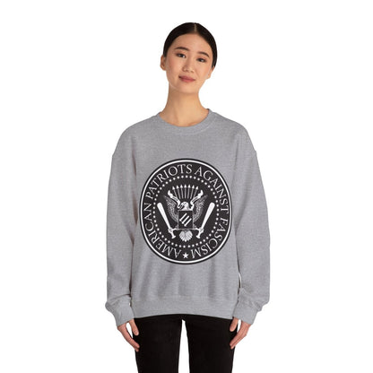 Free Oppression - Sweatshirt - American Patriots Against Fascism — Anti - Fascist & Pro - Democracy Sweatshirt