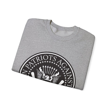 Free Oppression - Sweatshirt - American Patriots Against Fascism — Anti - Fascist & Pro - Democracy Sweatshirt