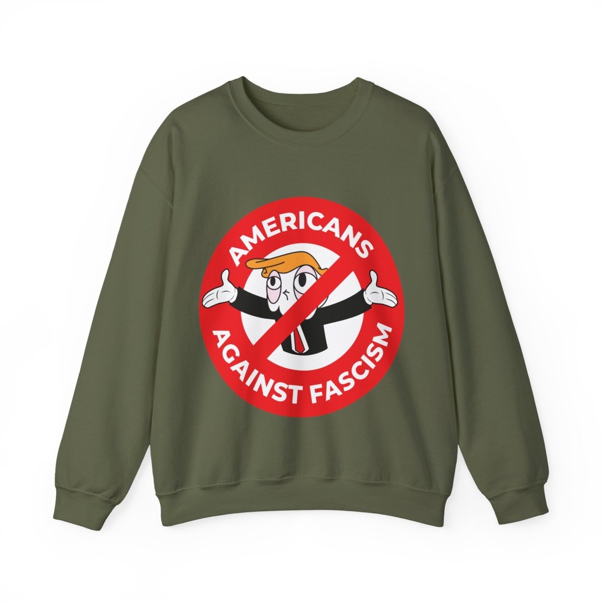 Free Oppression - Sweatshirt - Americans Against Fascism – Pro - Democracy Sweatshirt