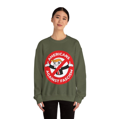 Free Oppression - Sweatshirt - Americans Against Fascism – Pro - Democracy Sweatshirt