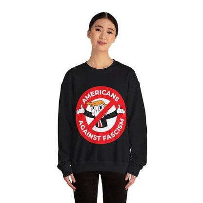 Free Oppression - Sweatshirt - Americans Against Fascism – Pro - Democracy Sweatshirt