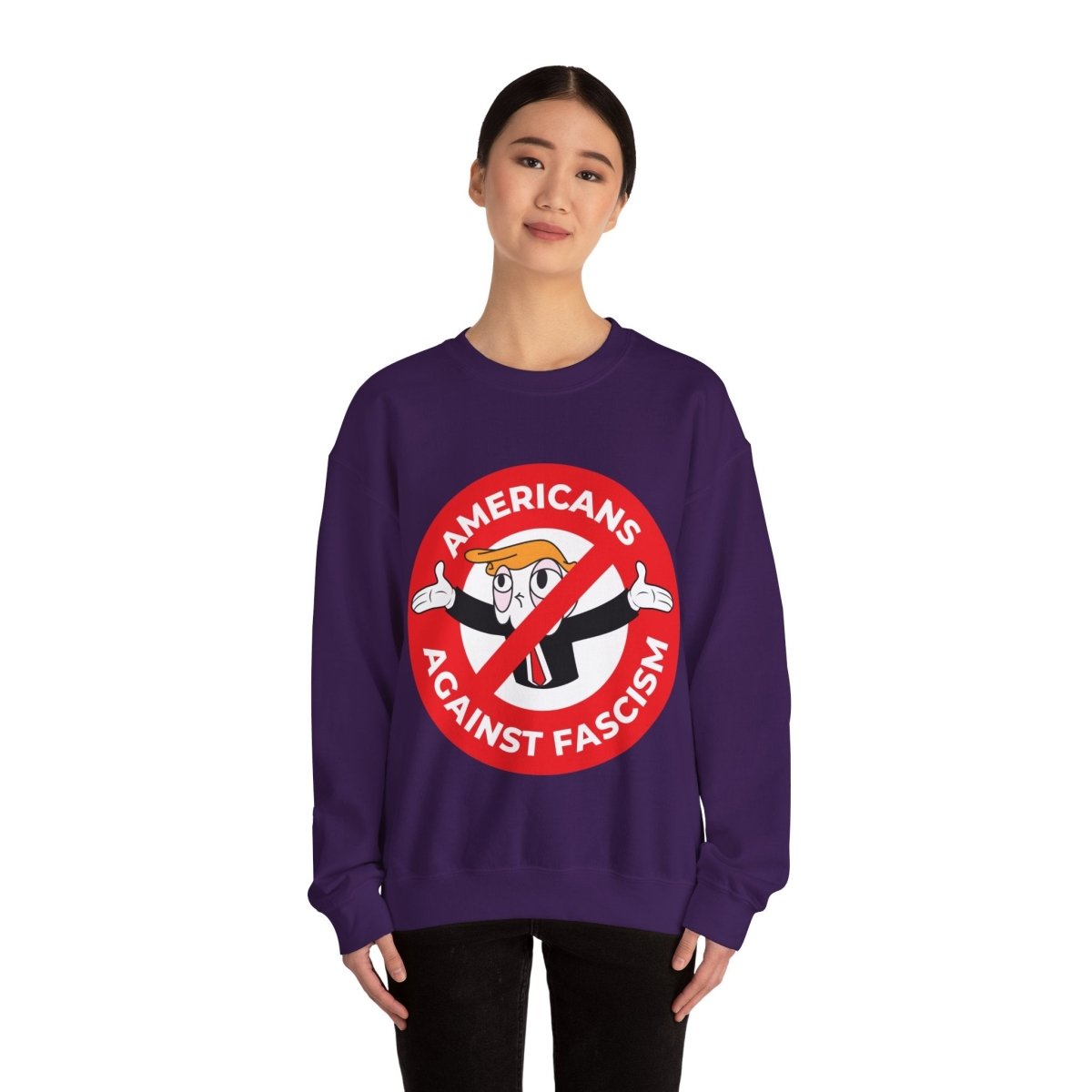 Free Oppression - Sweatshirt - Americans Against Fascism – Pro - Democracy Sweatshirt