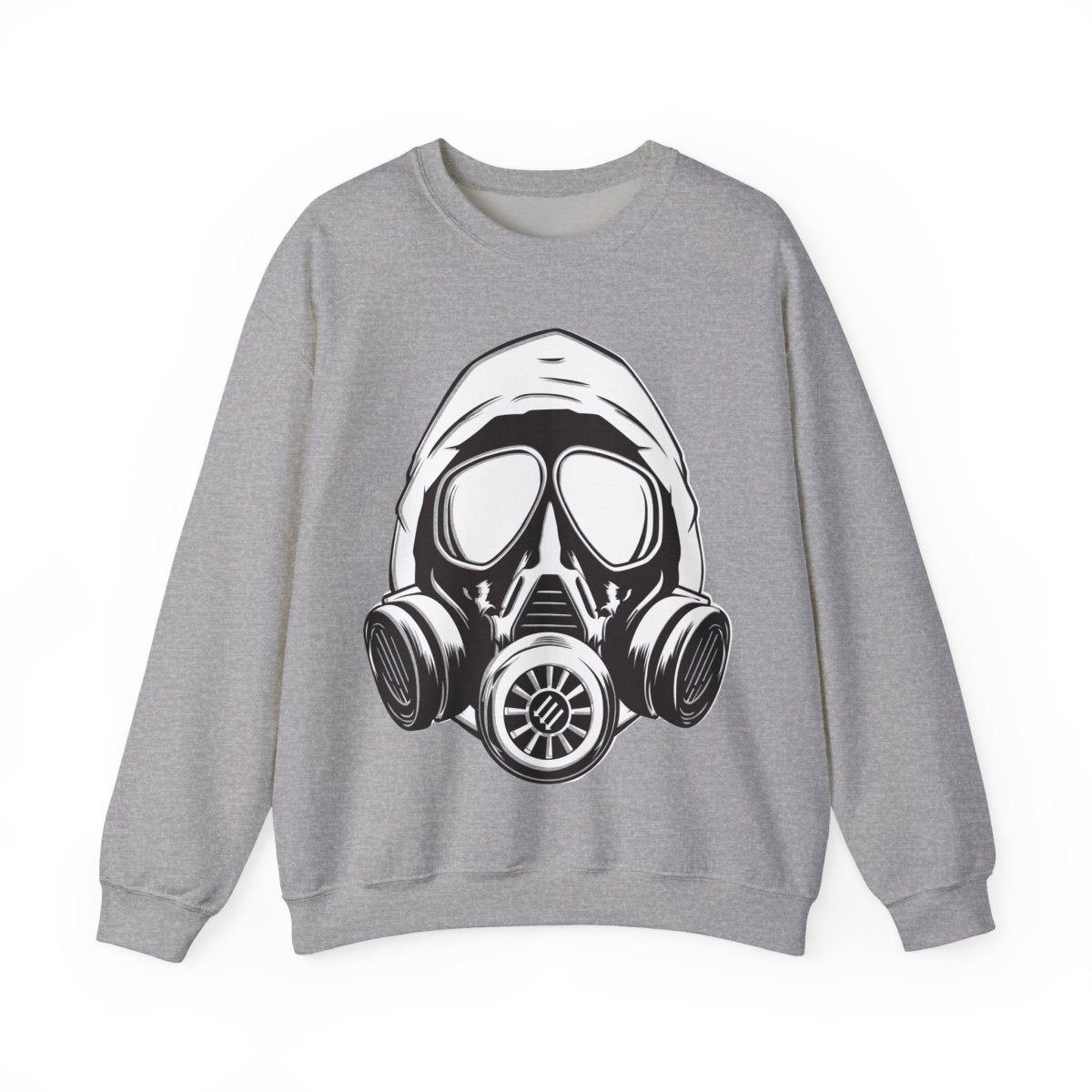 Free Oppression - Sweatshirt - Antifa Gasmask Three Arrows – Anti - Fascist Resistance Sweatshirt