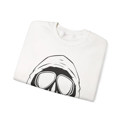 Free Oppression - Sweatshirt - Antifa Gasmask Three Arrows – Anti - Fascist Resistance Sweatshirt