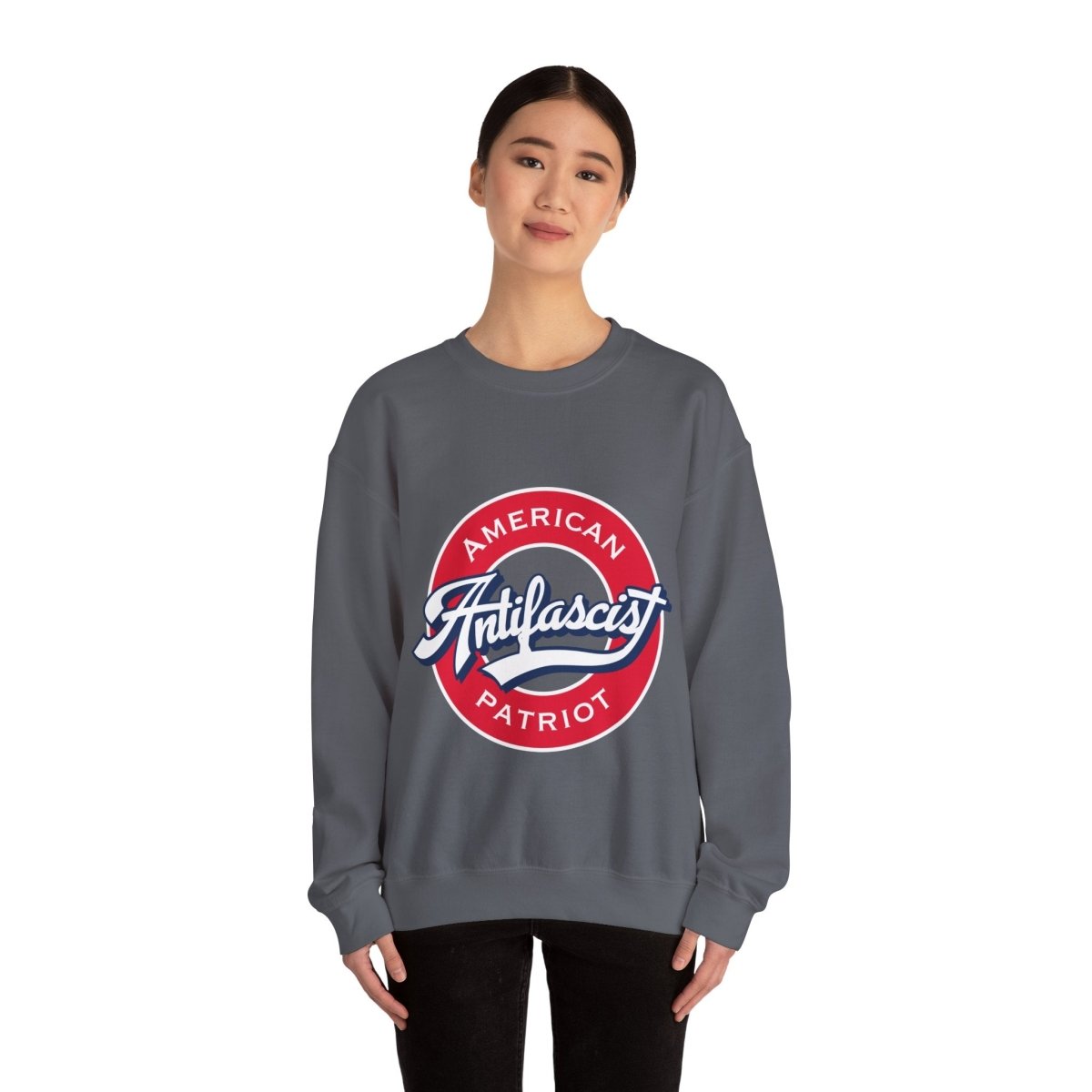 Free Oppression - Sweatshirt - Antifascist American Patriot - Sweatshirt - Pro - Democracy Activist Apparel