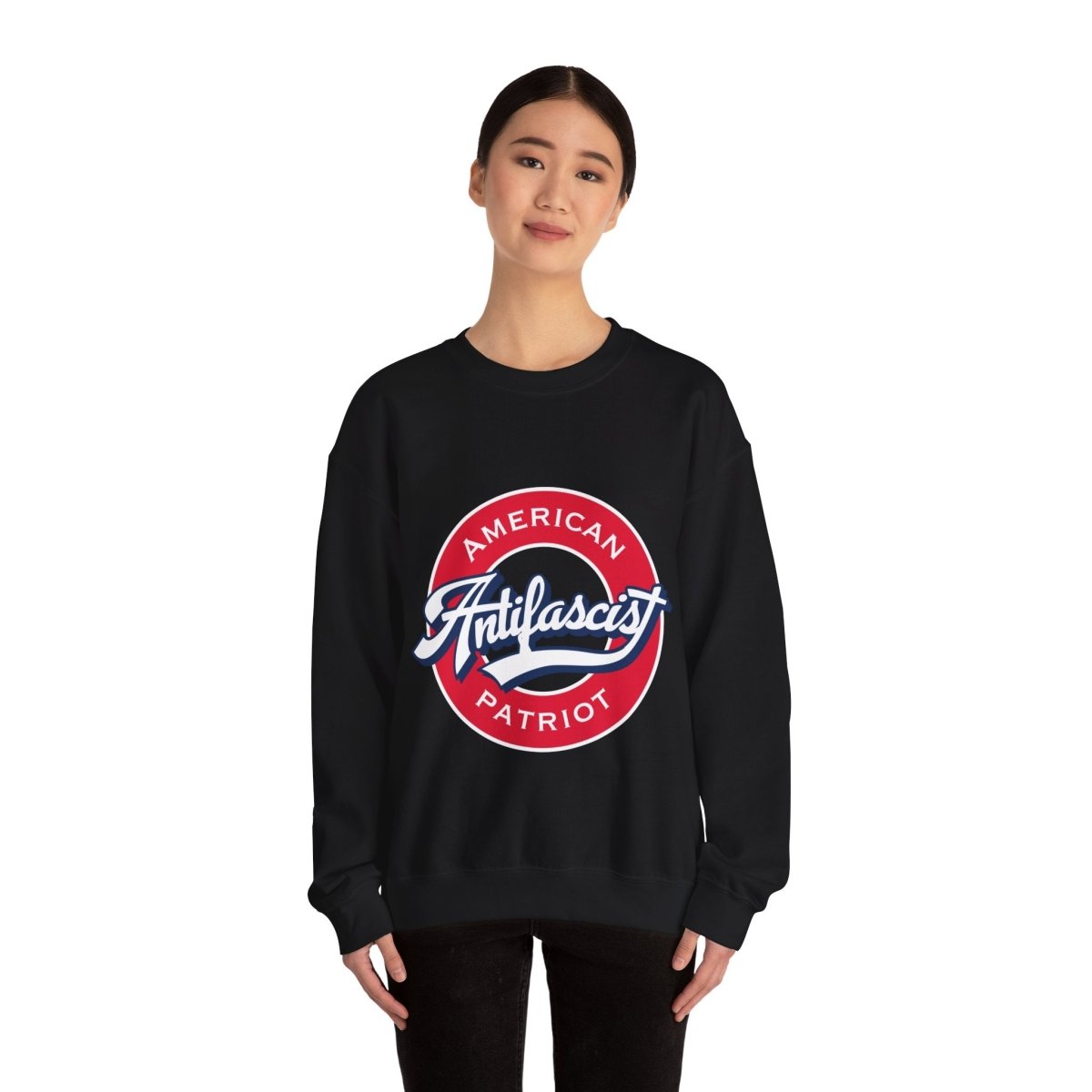 Free Oppression - Sweatshirt - Antifascist American Patriot - Sweatshirt - Pro - Democracy Activist Apparel