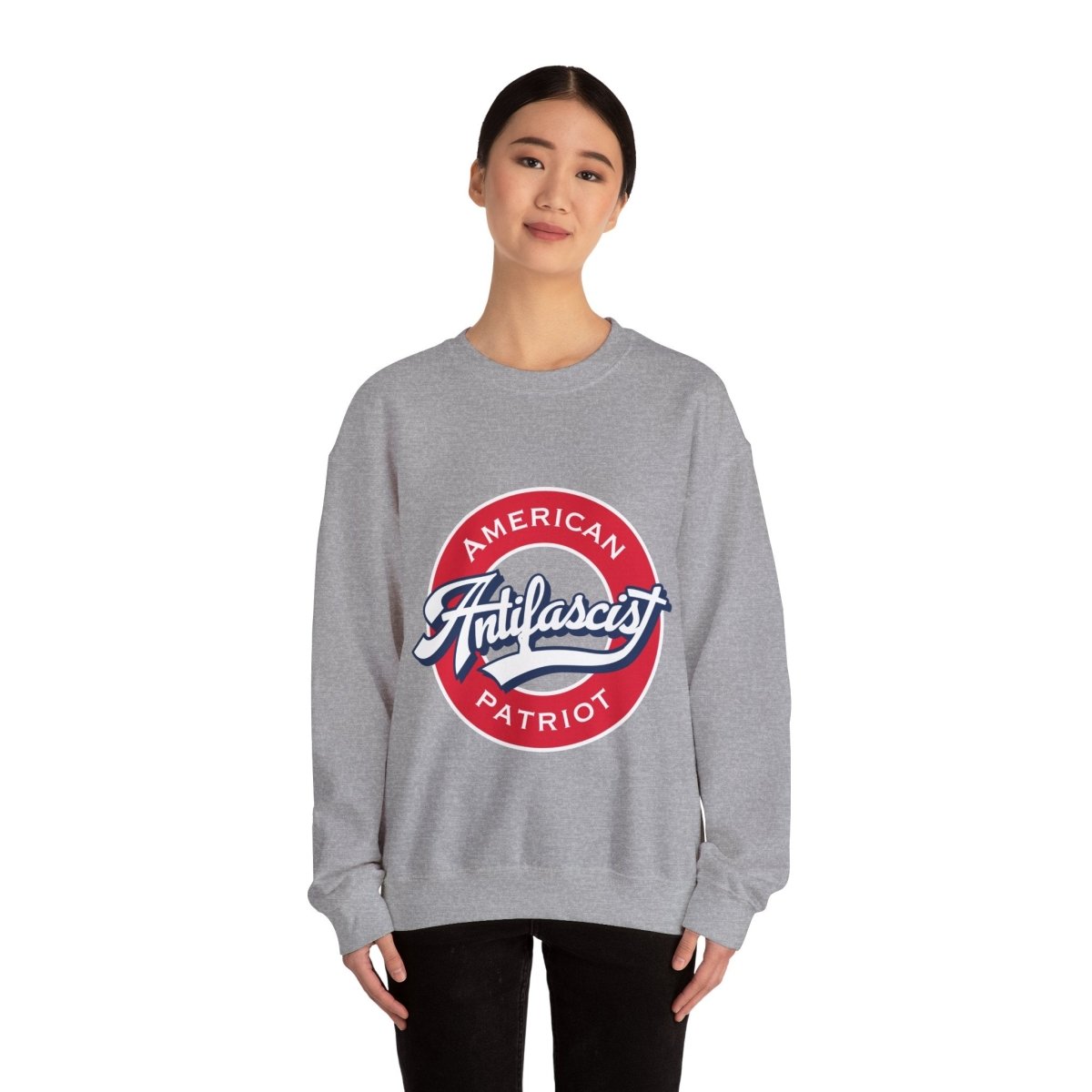 Free Oppression - Sweatshirt - Antifascist American Patriot - Sweatshirt - Pro - Democracy Activist Apparel