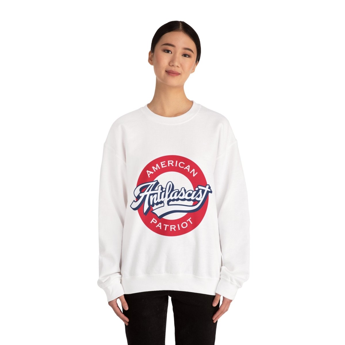 Free Oppression - Sweatshirt - Antifascist American Patriot - Sweatshirt - Pro - Democracy Activist Apparel