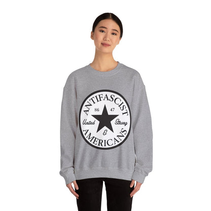 Free Oppression - Sweatshirt - Antifascist Americans — United & Strong Sweatshirt