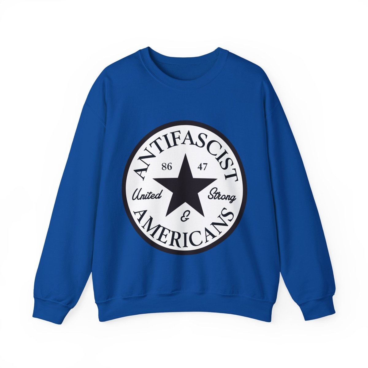 Free Oppression - Sweatshirt - Antifascist Americans — United & Strong Sweatshirt