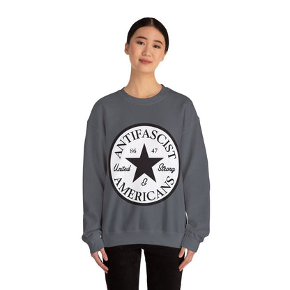 Free Oppression - Sweatshirt - Antifascist Americans — United & Strong Sweatshirt