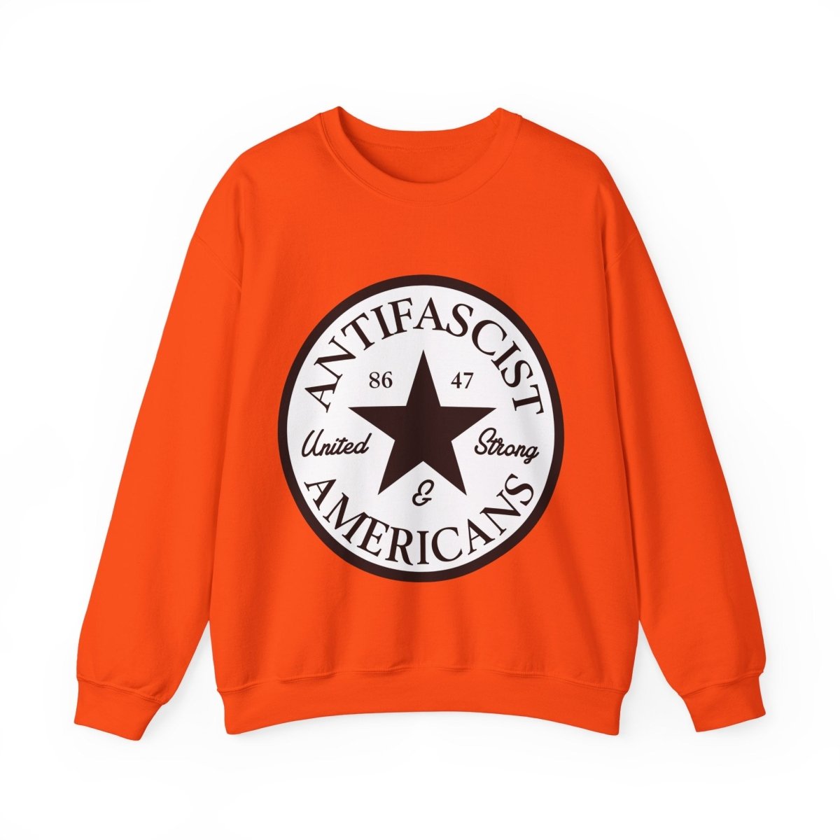 Free Oppression - Sweatshirt - Antifascist Americans — United & Strong Sweatshirt