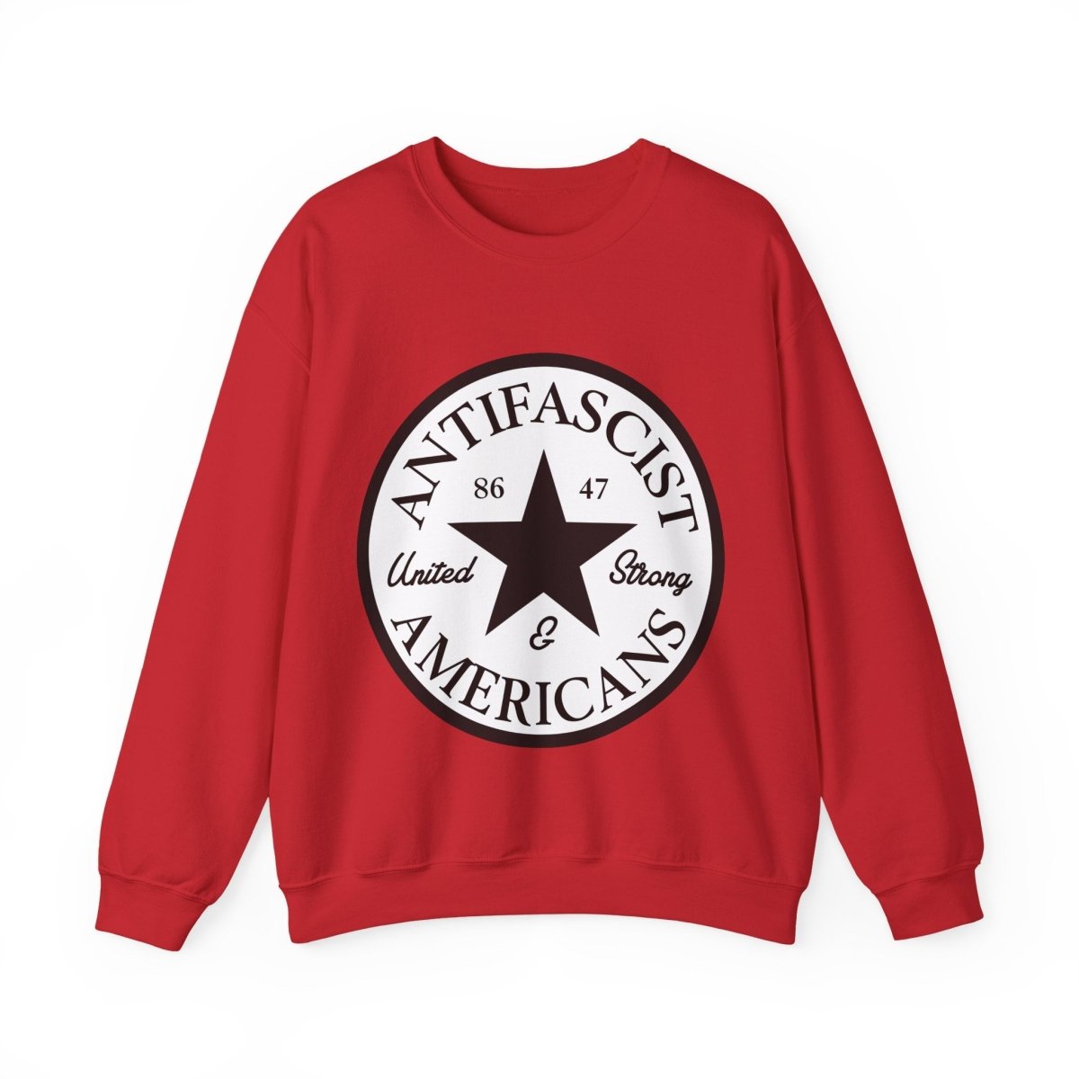 Free Oppression - Sweatshirt - Antifascist Americans — United & Strong Sweatshirt