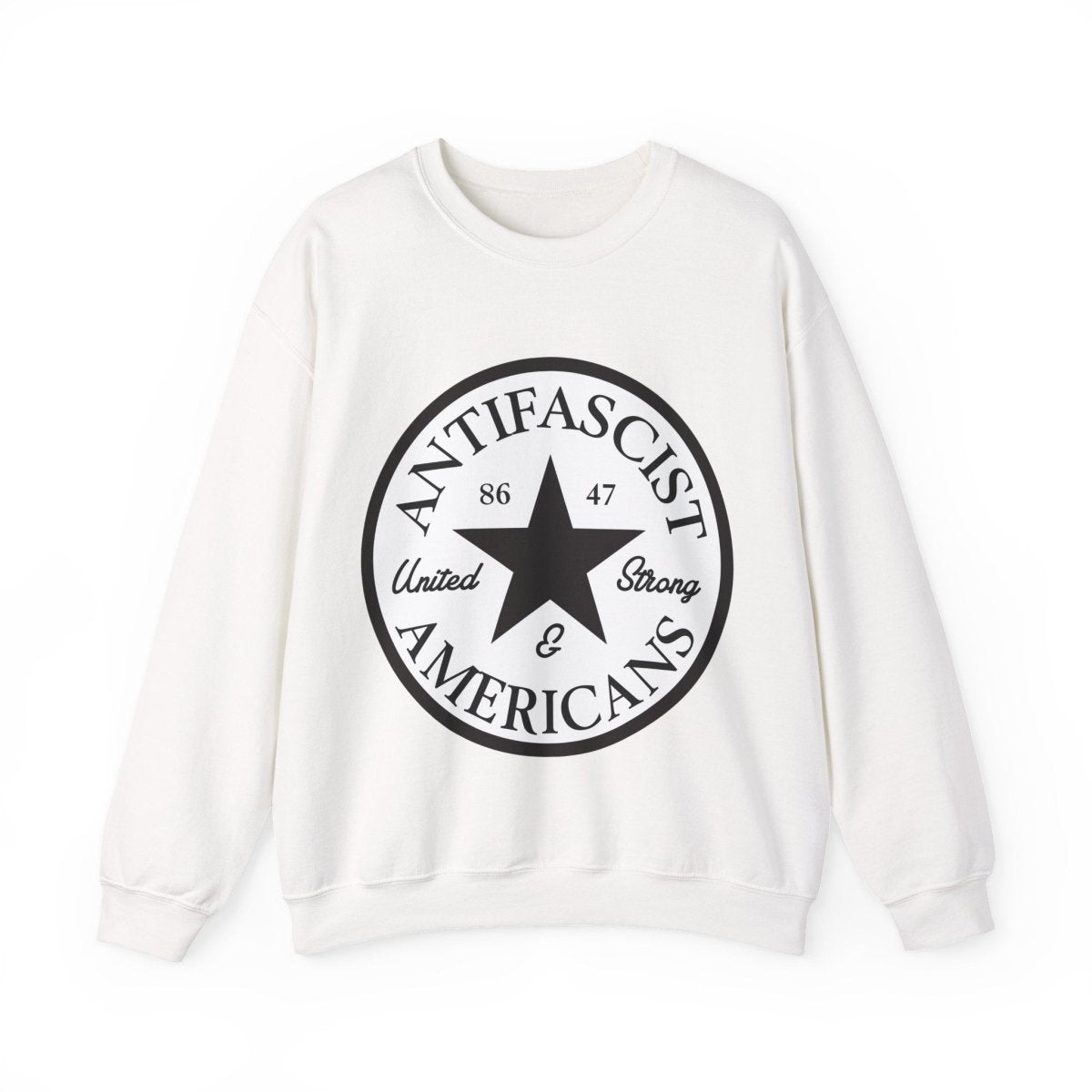 Free Oppression - Sweatshirt - Antifascist Americans — United & Strong Sweatshirt