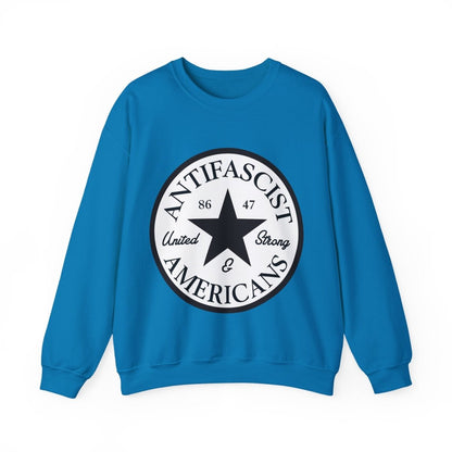 Free Oppression - Sweatshirt - Antifascist Americans — United & Strong Sweatshirt