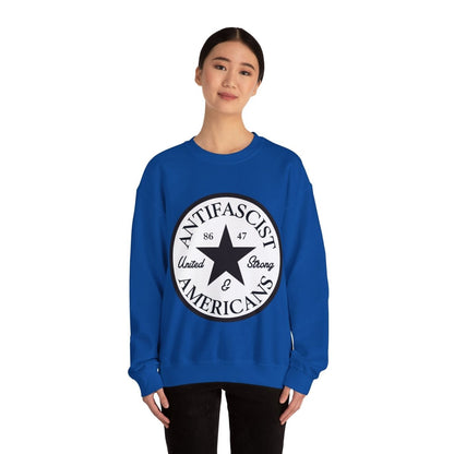 Free Oppression - Sweatshirt - Antifascist Americans — United & Strong Sweatshirt