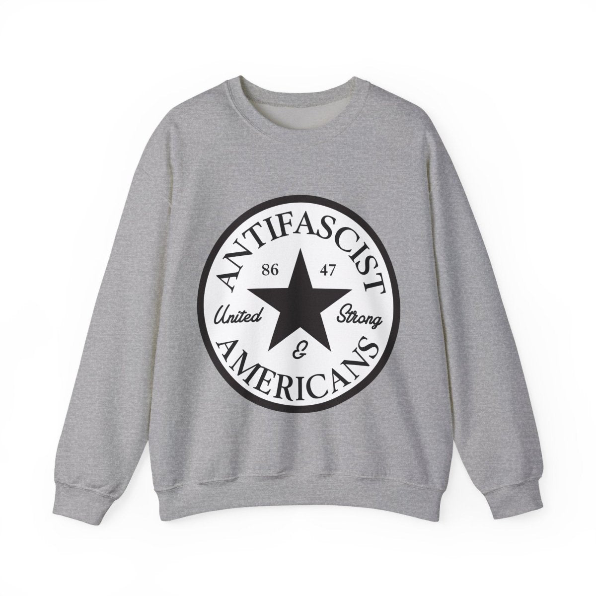 Free Oppression - Sweatshirt - Antifascist Americans — United & Strong Sweatshirt