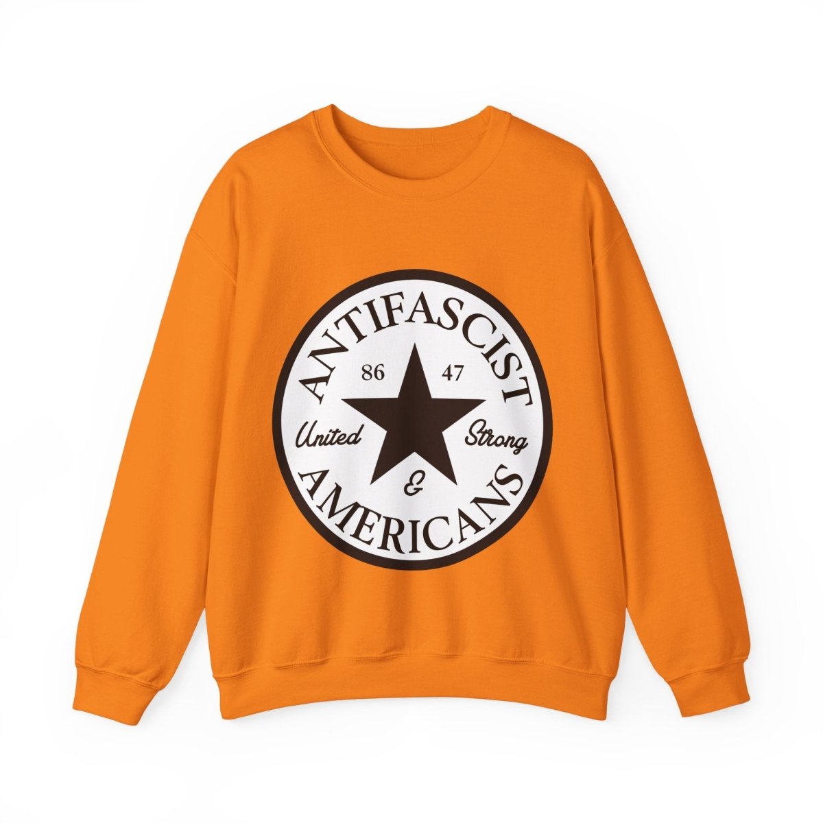 Free Oppression - Sweatshirt - Antifascist Americans — United & Strong Sweatshirt