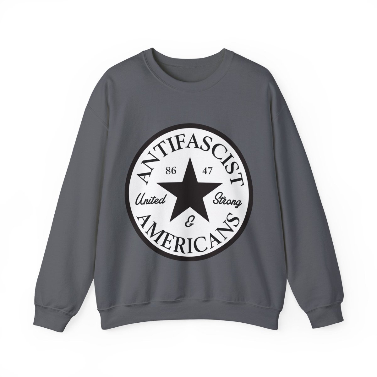 Free Oppression - Sweatshirt - Antifascist Americans — United & Strong Sweatshirt