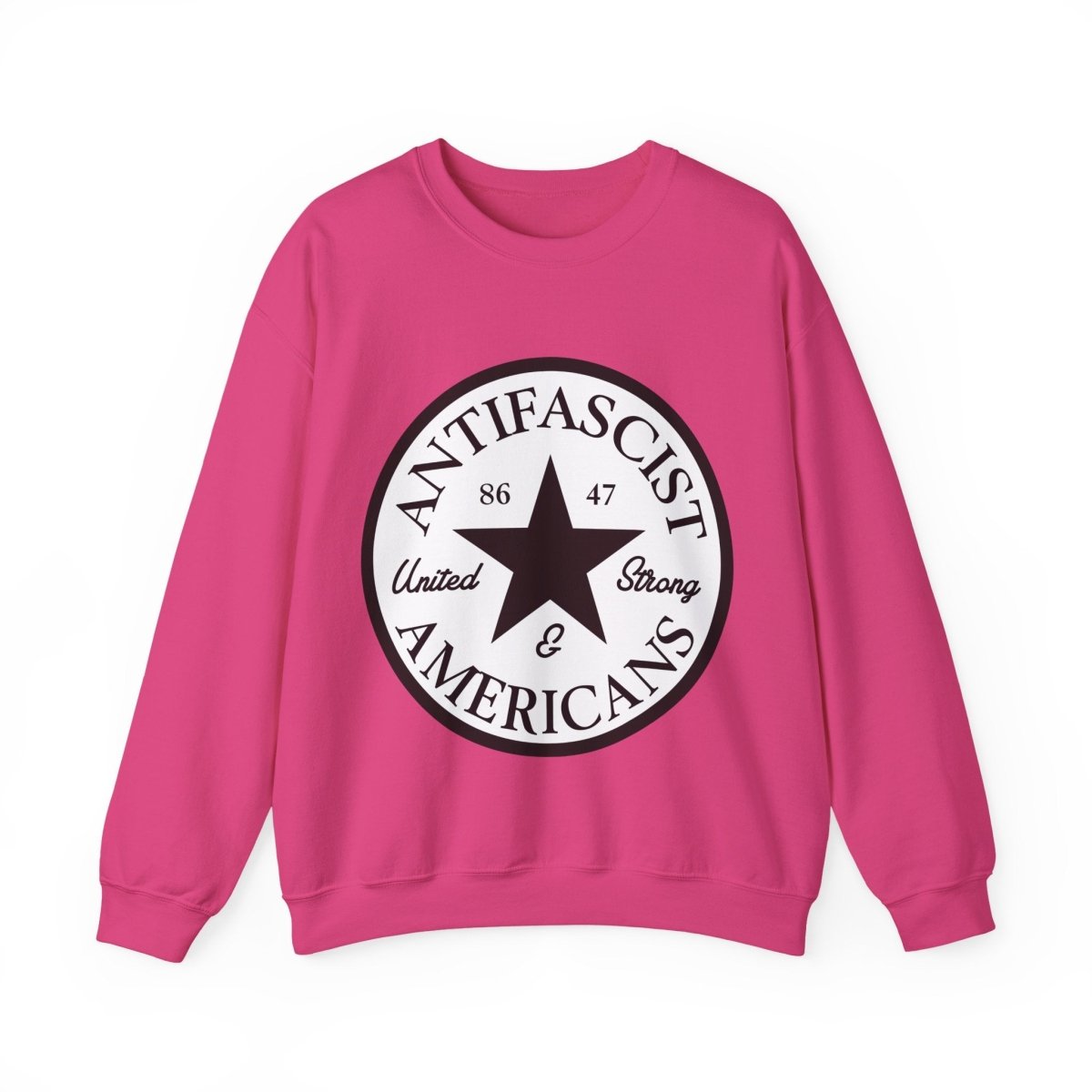 Free Oppression - Sweatshirt - Antifascist Americans — United & Strong Sweatshirt
