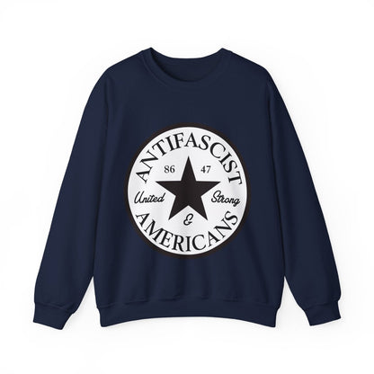 Free Oppression - Sweatshirt - Antifascist Americans — United & Strong Sweatshirt