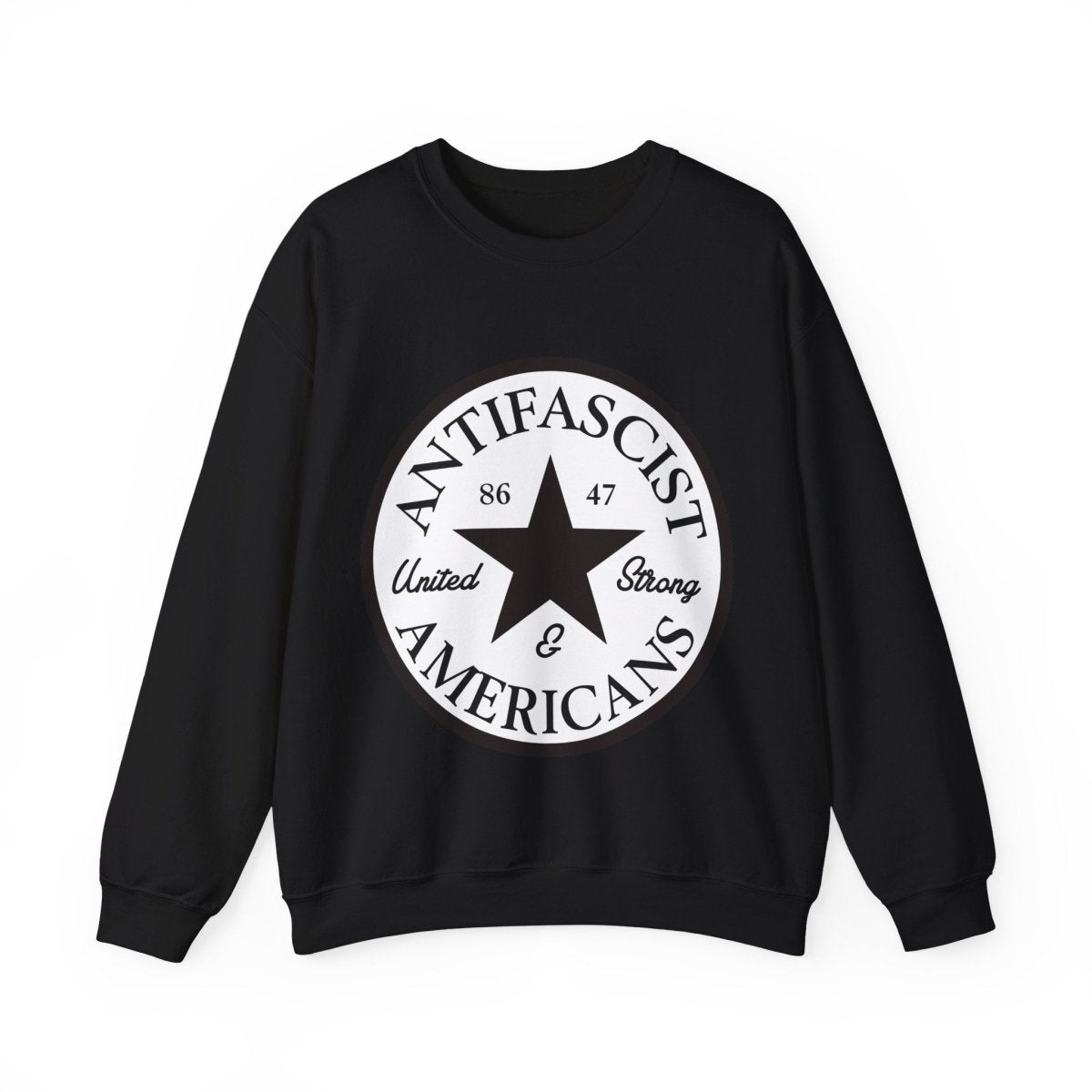 Free Oppression - Sweatshirt - Antifascist Americans — United & Strong Sweatshirt