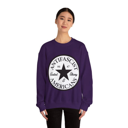 Free Oppression - Sweatshirt - Antifascist Americans — United & Strong Sweatshirt