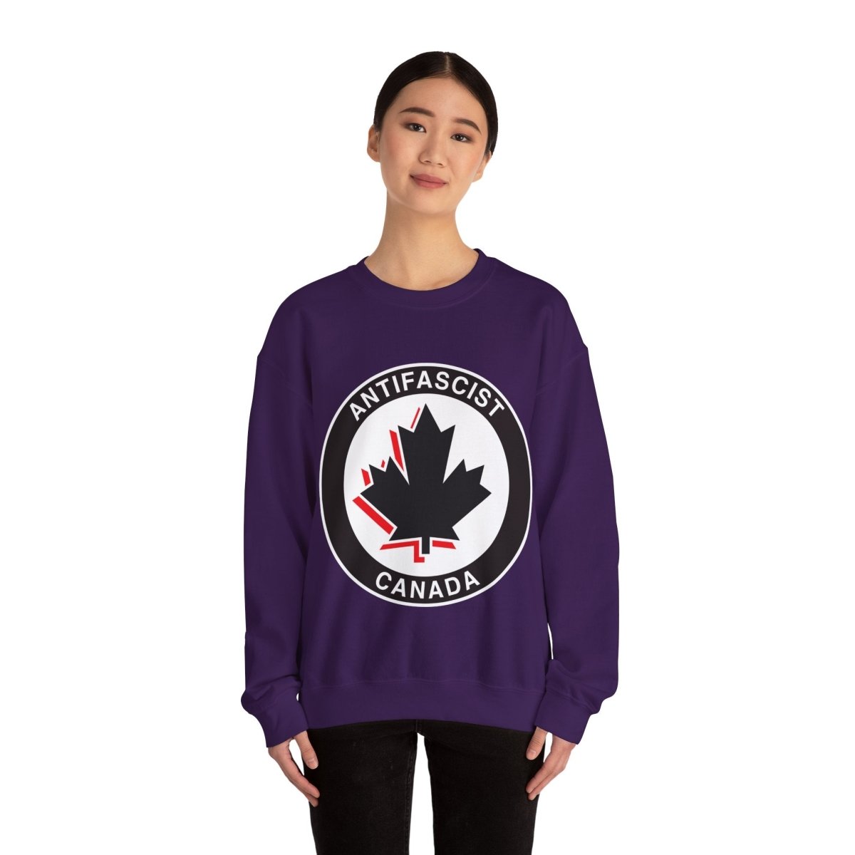 Free Oppression - Sweatshirt - Antifascist Canada – Pro - Democracy Canadian Sweatshirt
