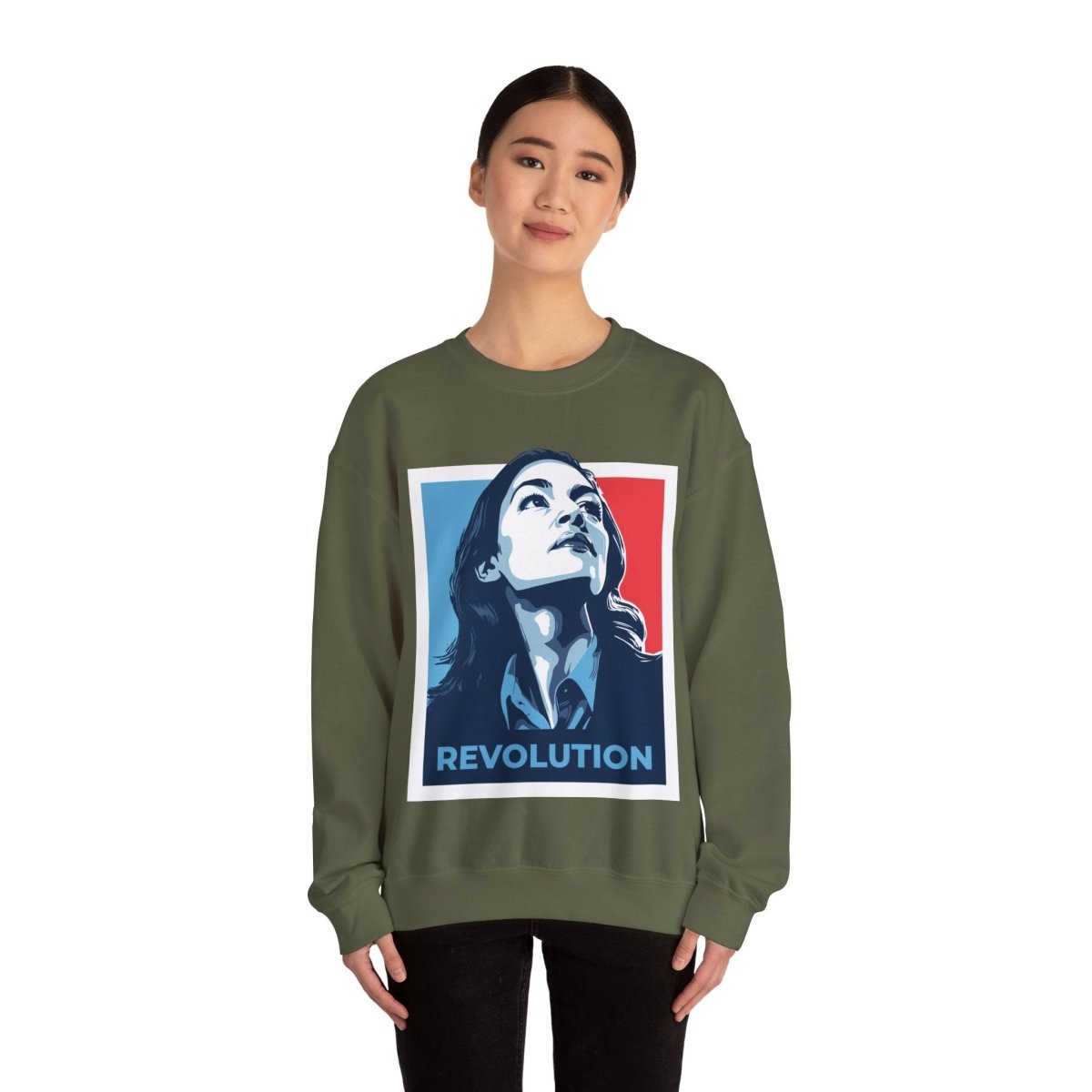 Free Oppression - Sweatshirt - AOC Revolution – Progressive Movement Sweatshirt