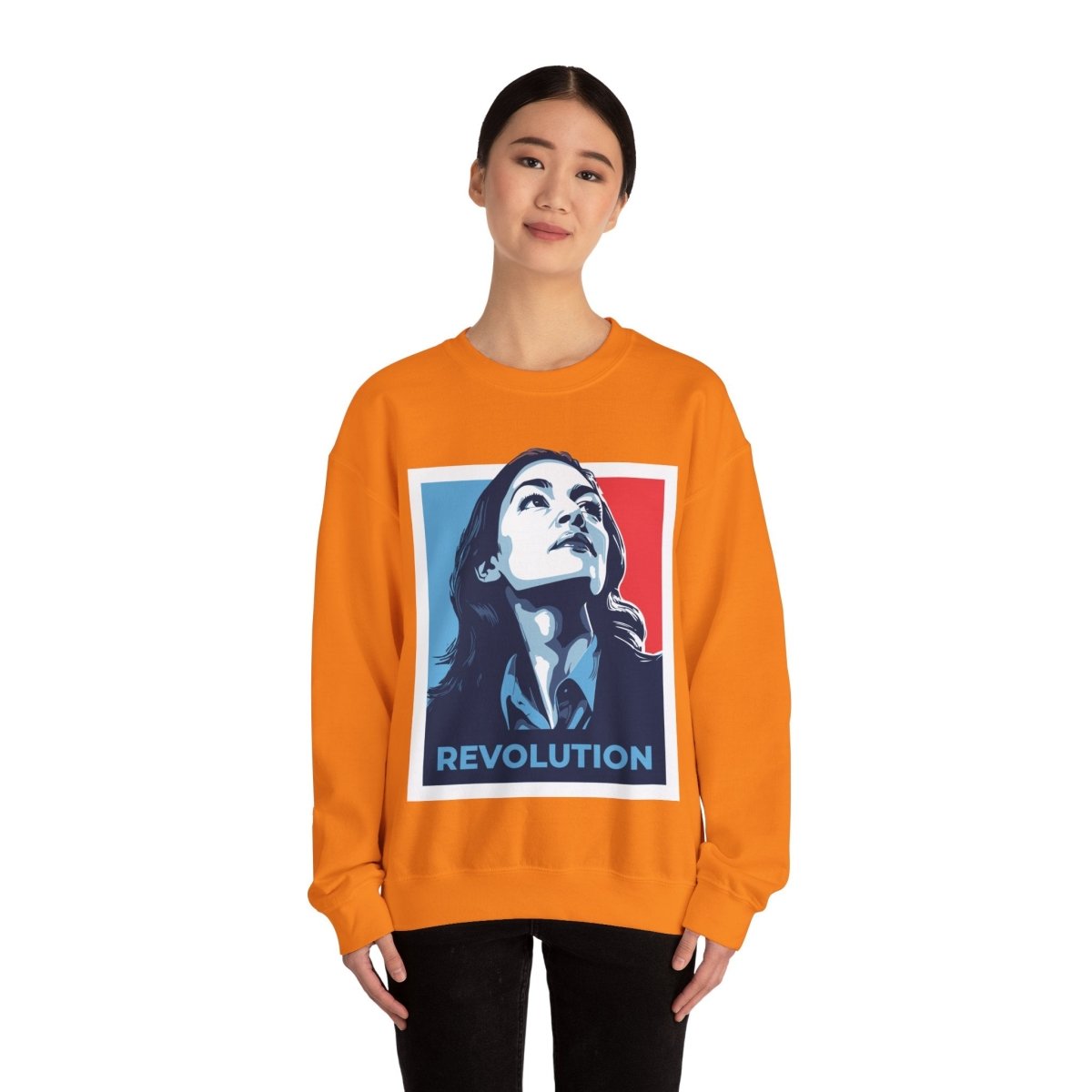 Free Oppression - Sweatshirt - AOC Revolution – Progressive Movement Sweatshirt