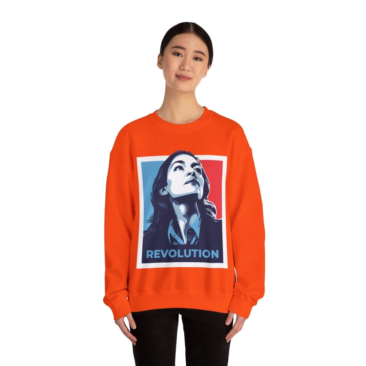 Free Oppression - Sweatshirt - AOC Revolution – Progressive Movement Sweatshirt
