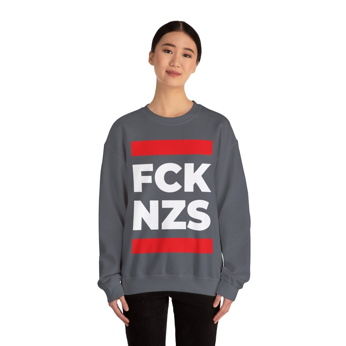 Free Oppression - Sweatshirt - FCK NZS – Anti - Nazi Protest Sweatshirtc