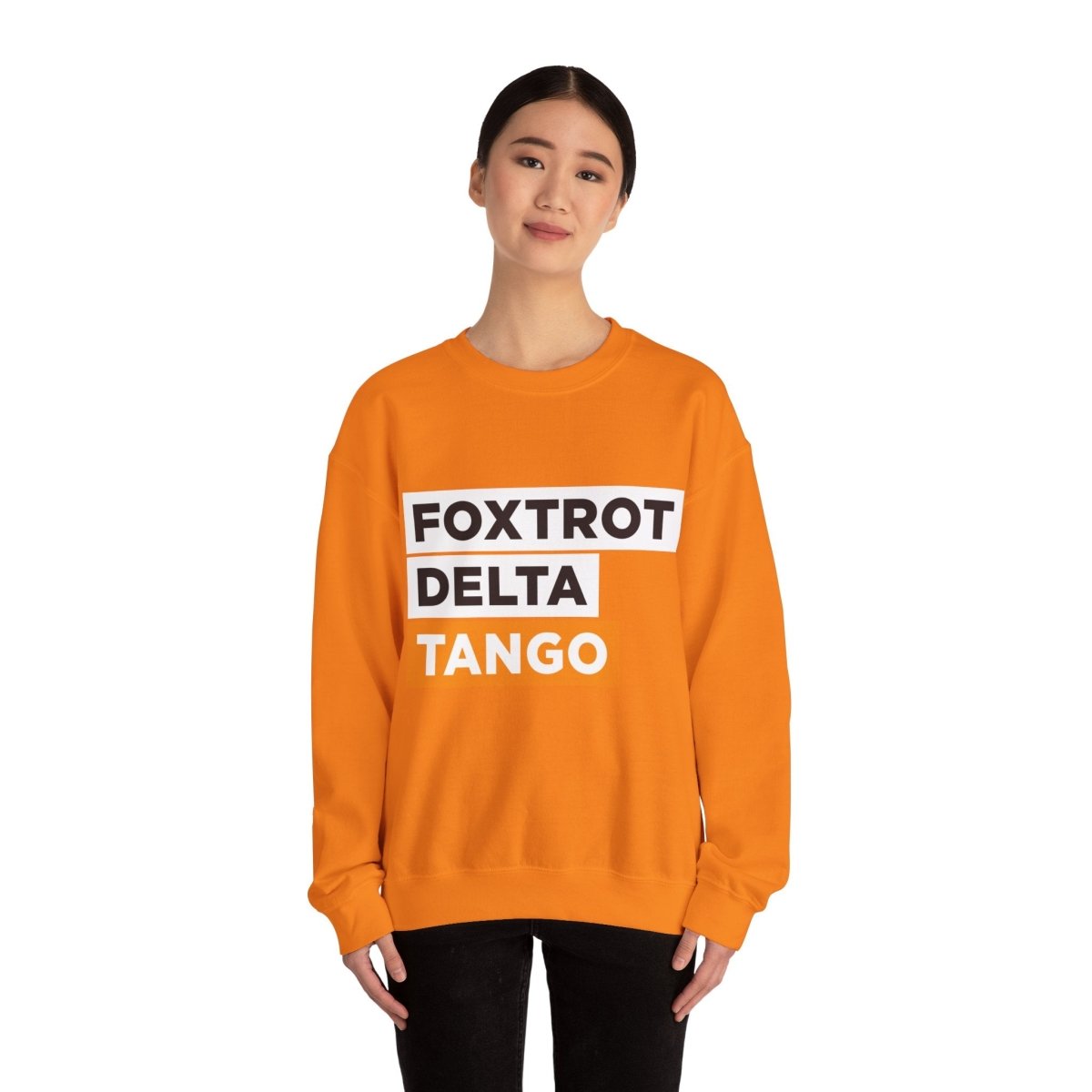 Free Oppression - Sweatshirt - Foxtrot Delta Tango FDT Protest Code – Pro - Democracy Sweatshirt