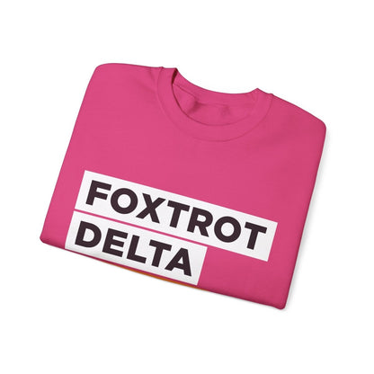Free Oppression - Sweatshirt - Foxtrot Delta Tango FDT Protest Code – Pro - Democracy Sweatshirt
