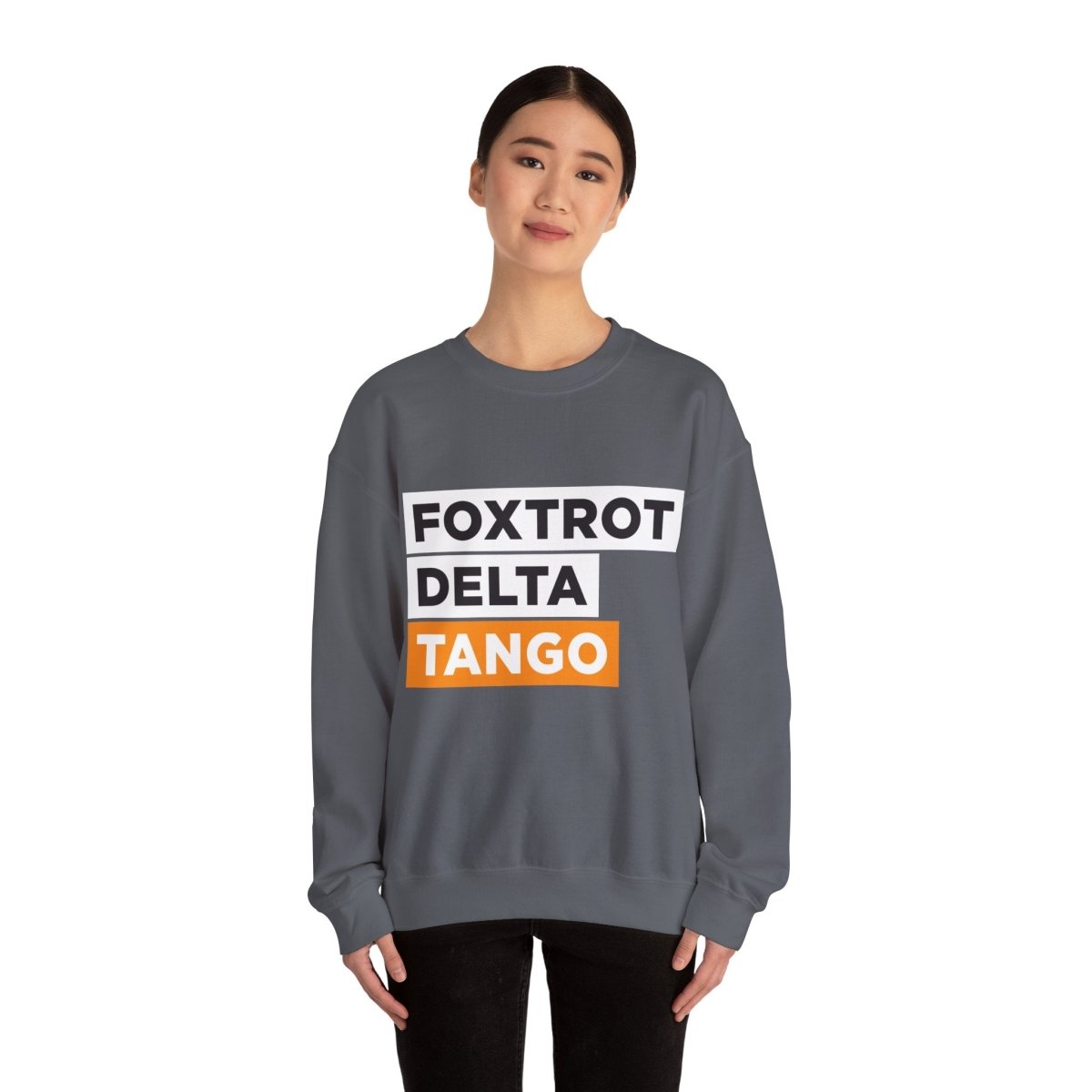 Free Oppression - Sweatshirt - Foxtrot Delta Tango FDT Protest Code – Pro - Democracy Sweatshirt