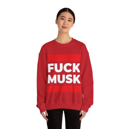Free Oppression - Sweatshirt - Fuck Musk Anti - Oligarchy Protest Sweatshirt