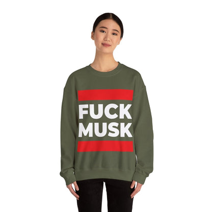 Free Oppression - Sweatshirt - Fuck Musk Anti - Oligarchy Protest Sweatshirt