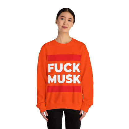 Free Oppression - Sweatshirt - Fuck Musk Anti - Oligarchy Protest Sweatshirt