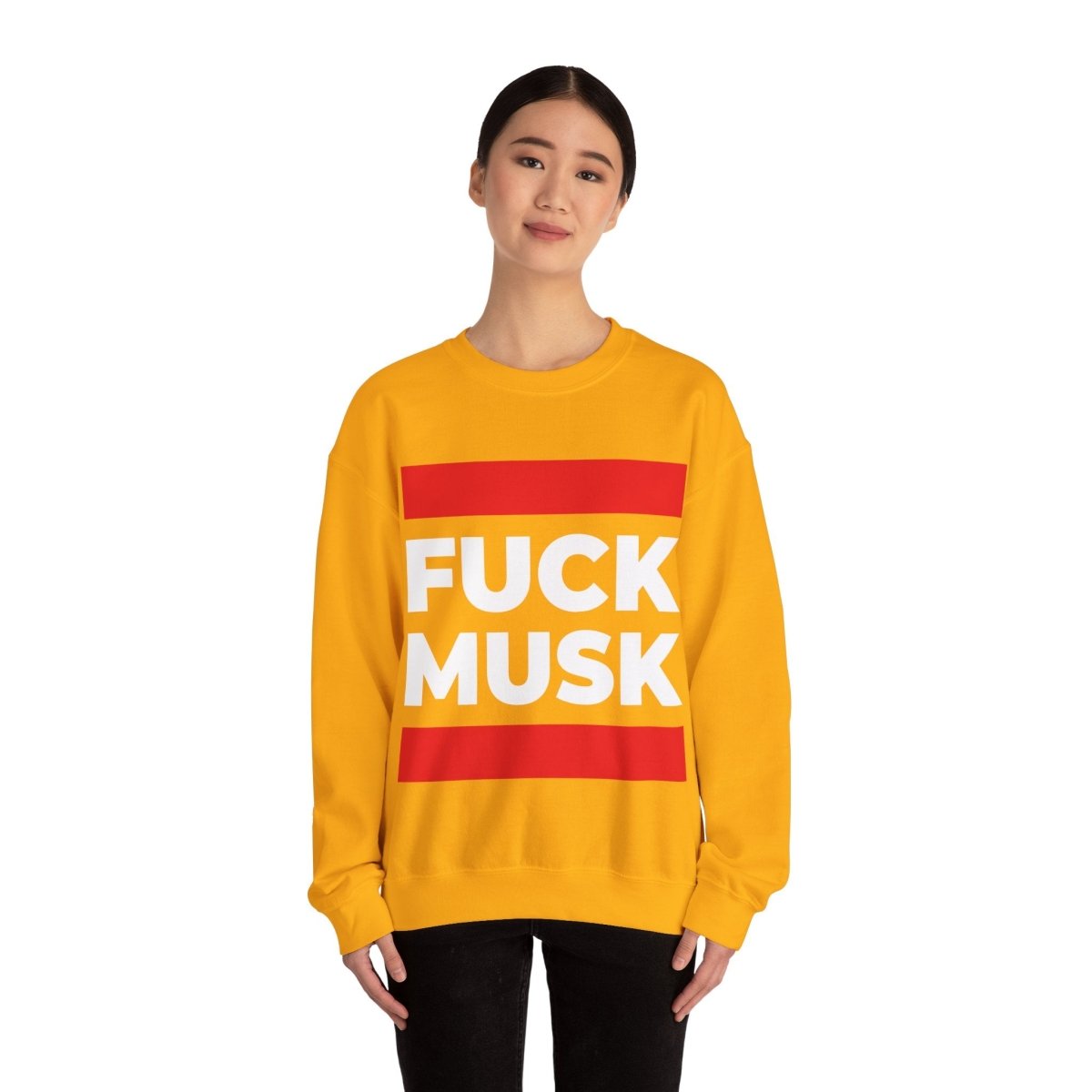 Free Oppression - Sweatshirt - Fuck Musk Anti - Oligarchy Protest Sweatshirt