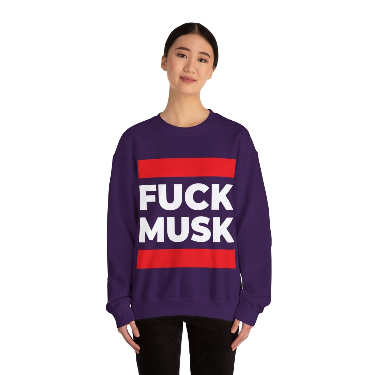 Free Oppression - Sweatshirt - Fuck Musk Anti - Oligarchy Protest Sweatshirt