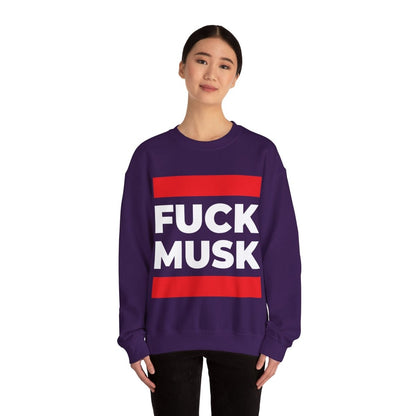 Free Oppression - Sweatshirt - Fuck Musk Anti - Oligarchy Protest Sweatshirt