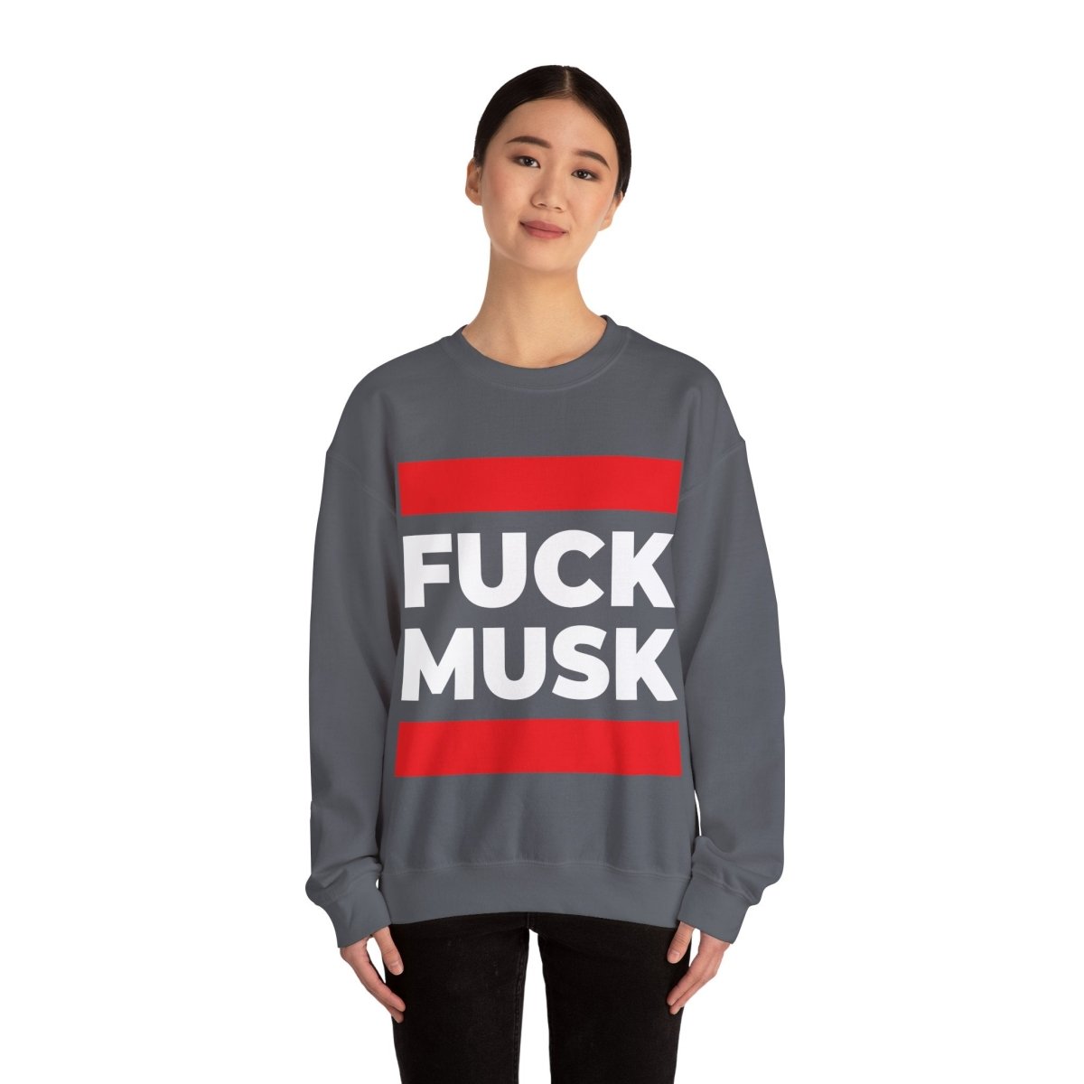 Free Oppression - Sweatshirt - Fuck Musk Anti - Oligarchy Protest Sweatshirt
