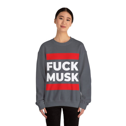Free Oppression - Sweatshirt - Fuck Musk Anti - Oligarchy Protest Sweatshirt